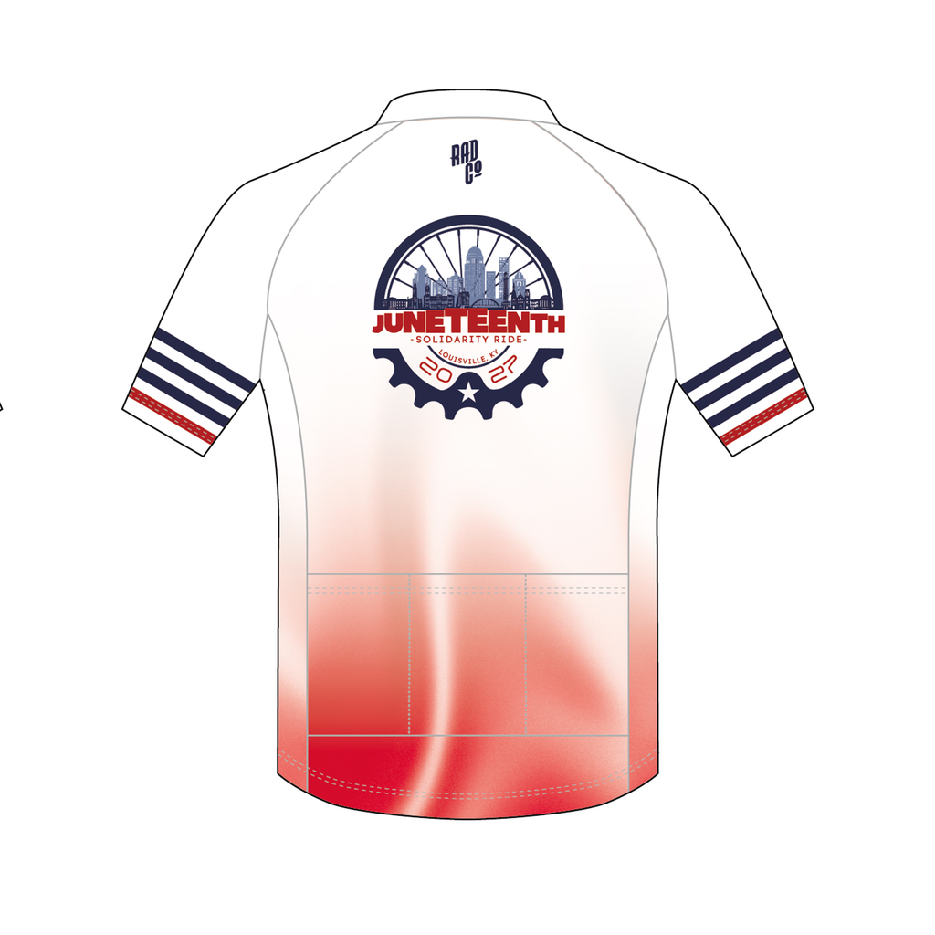 Juneteenth Solidarity Ride - Short Sleeve CORE Zip Jersey
