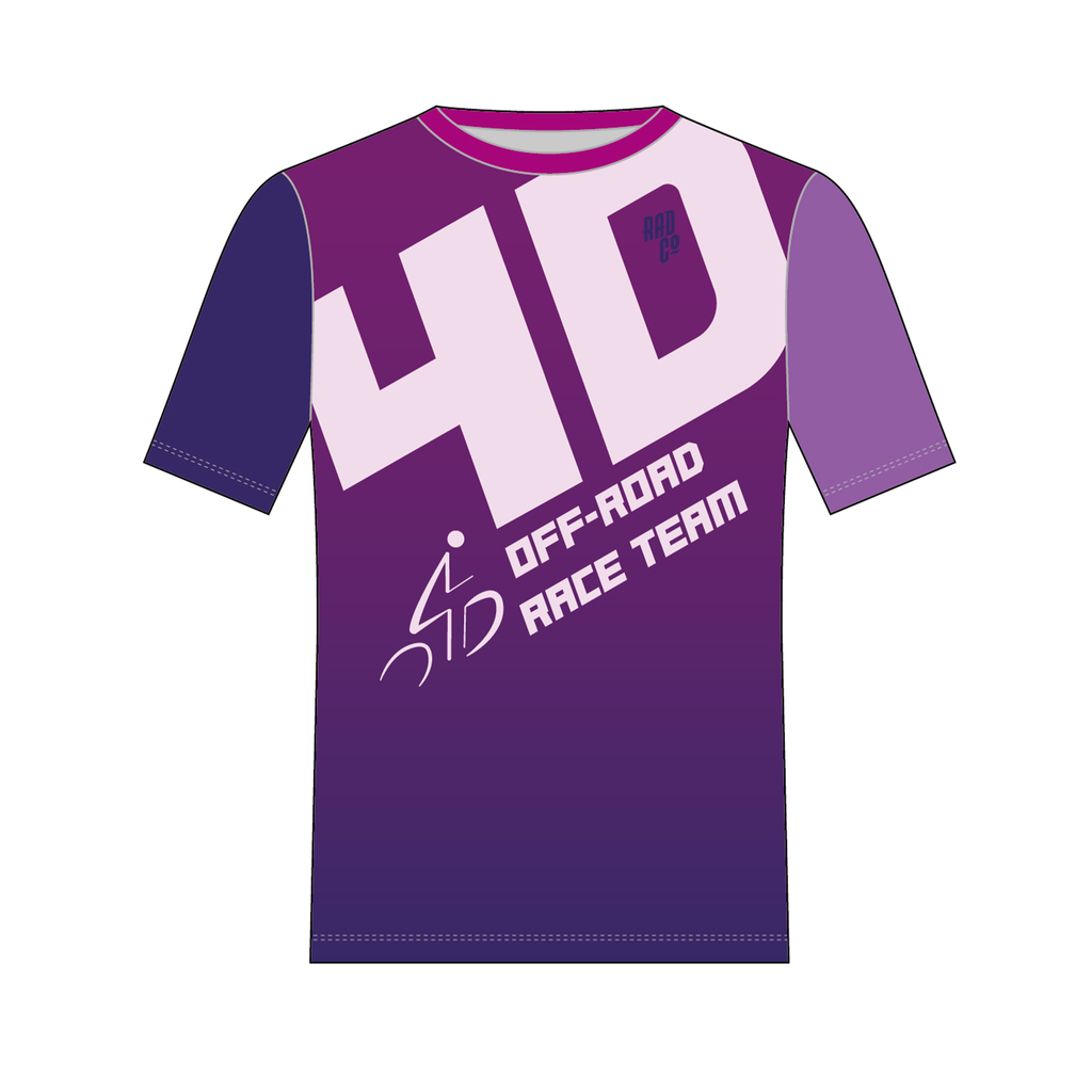 4D Cycling - Short Sleeve MTB Jerseys
