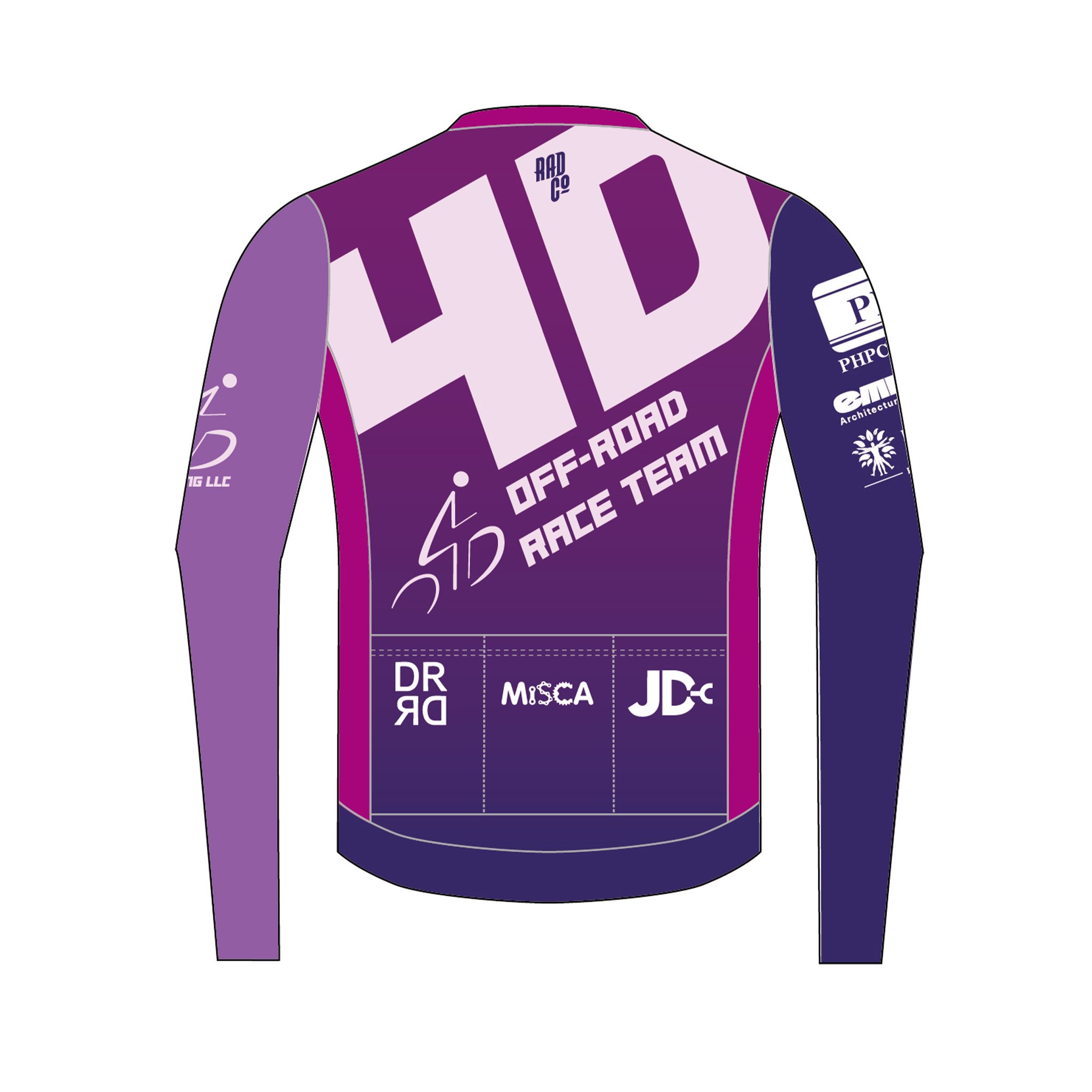 4D Cycling - Long Sleeve ECO PRO Jersey