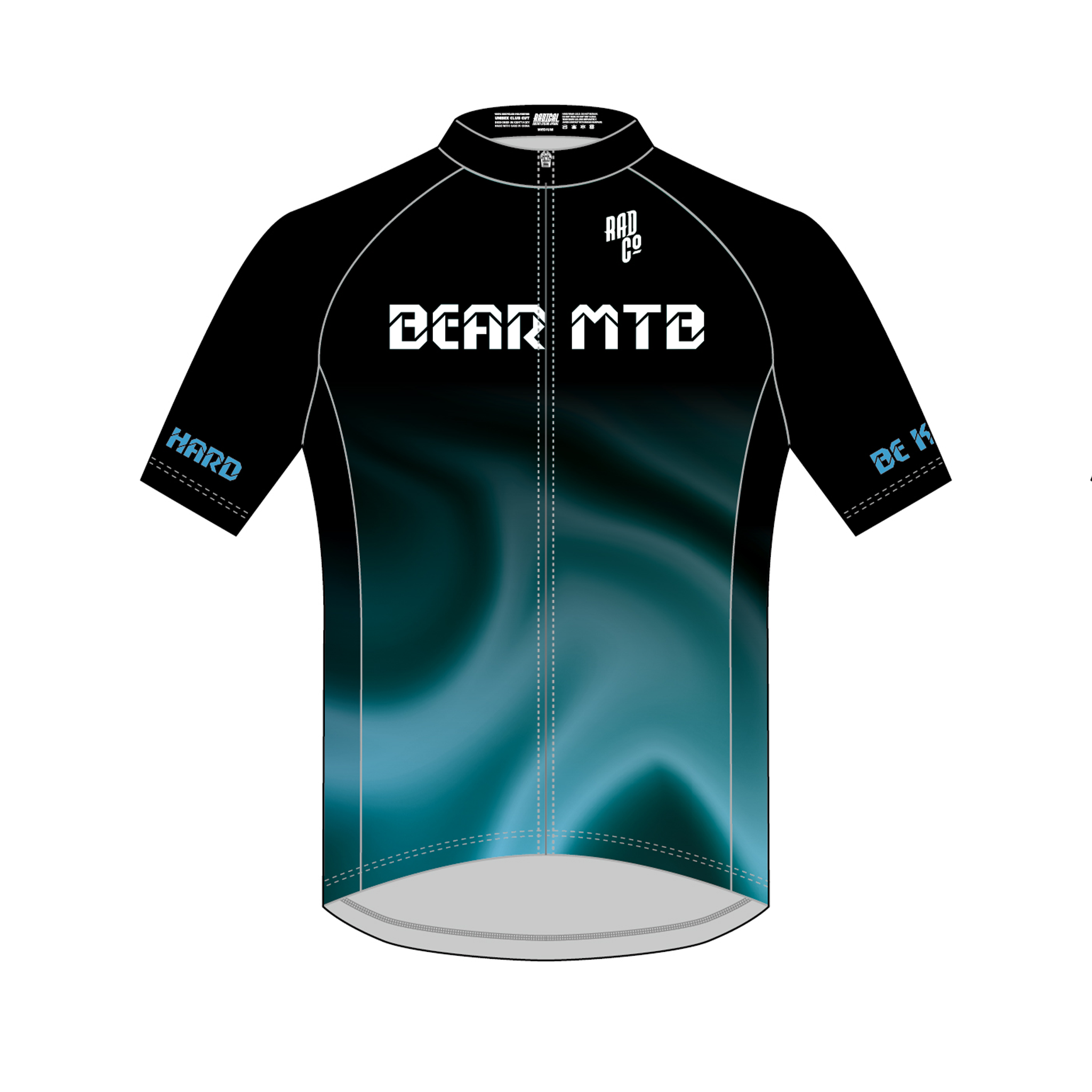 Bear MTB - Short Sleeve CORE Zip Jersey