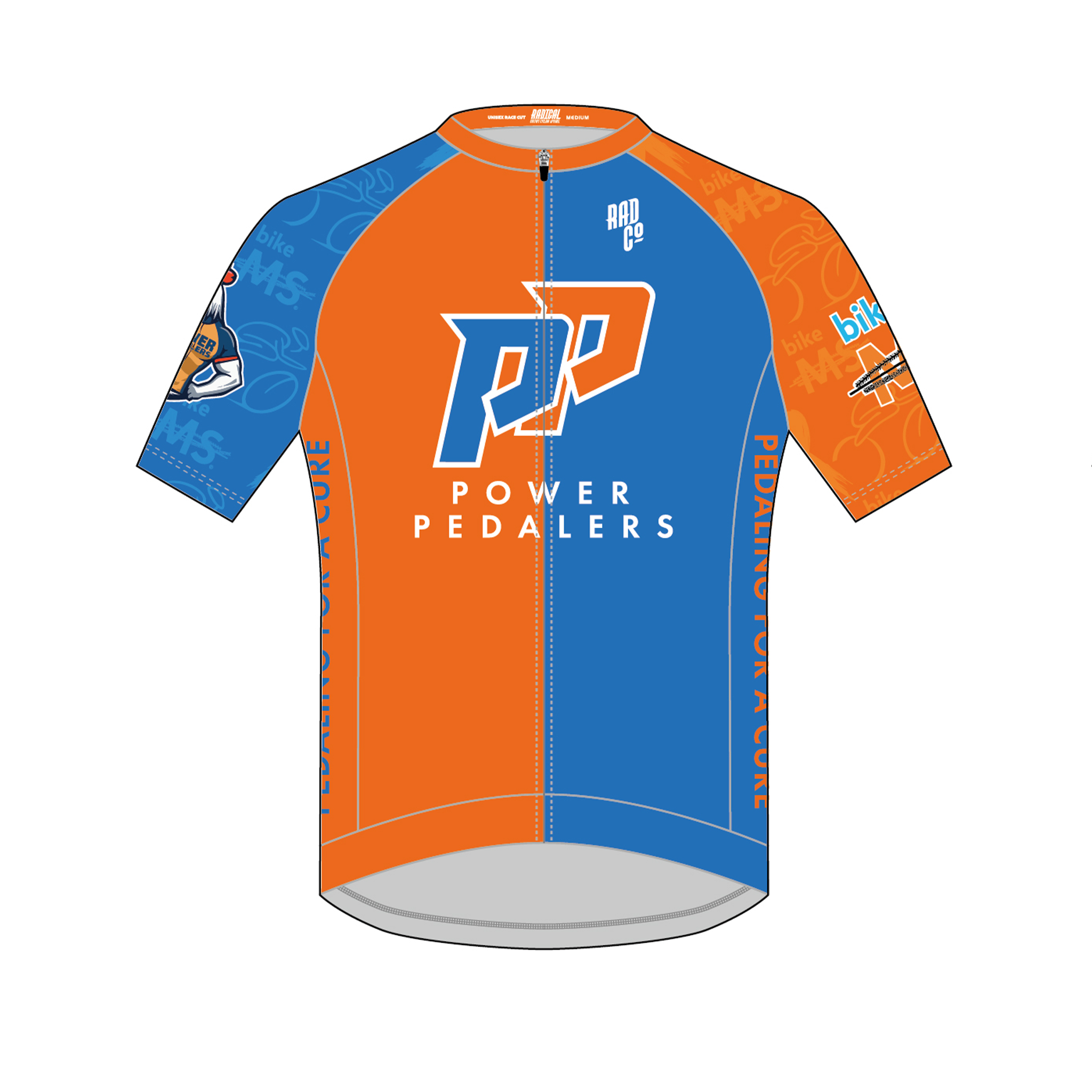 Power Pedalers - Short Sleeve DELUXE Jersey