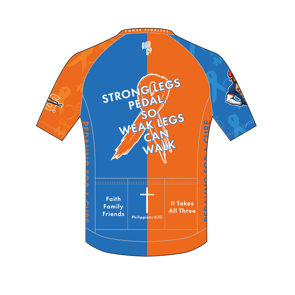 Power Pedalers - Short Sleeve DELUXE Jersey