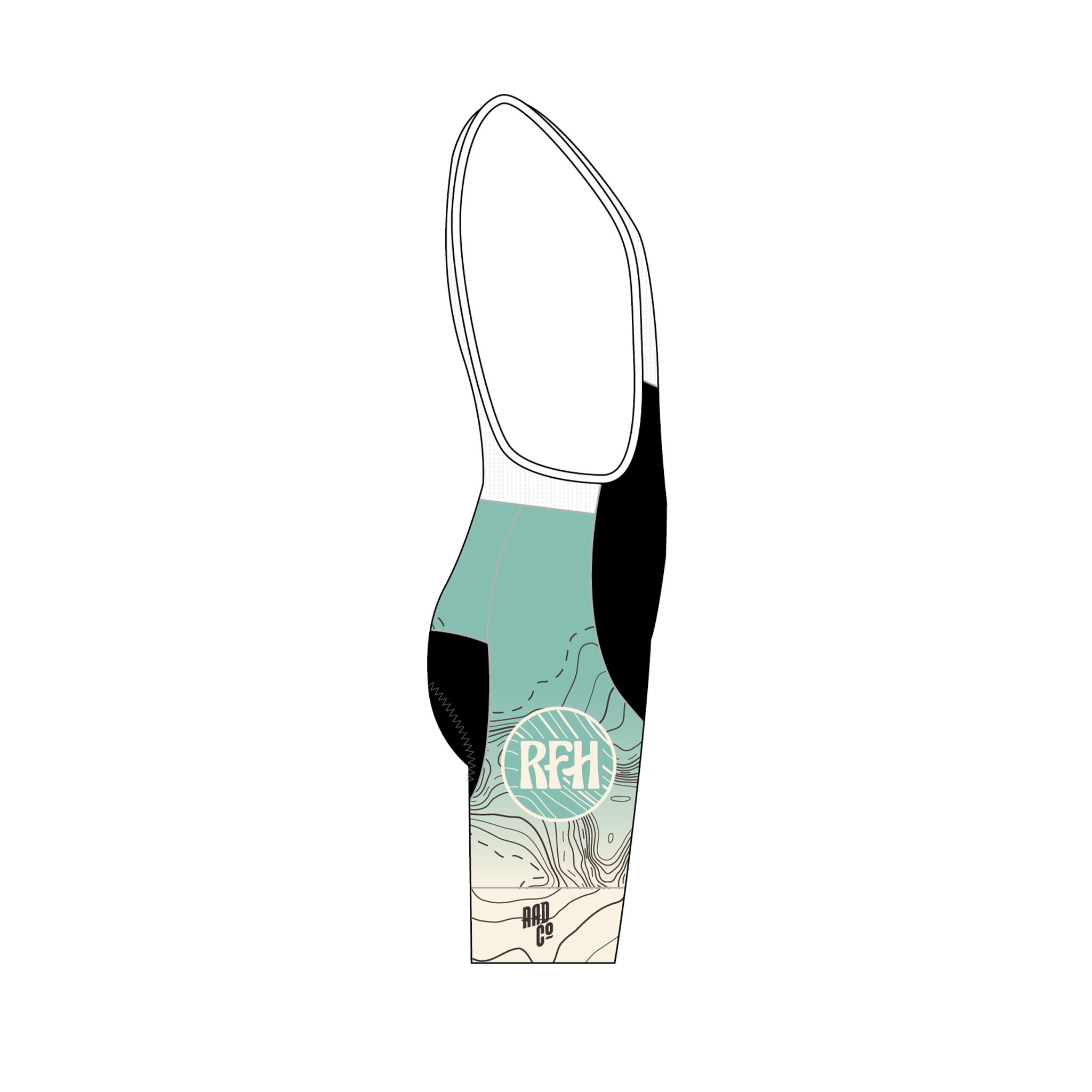 Ride for Hope - Bibs - Fade
