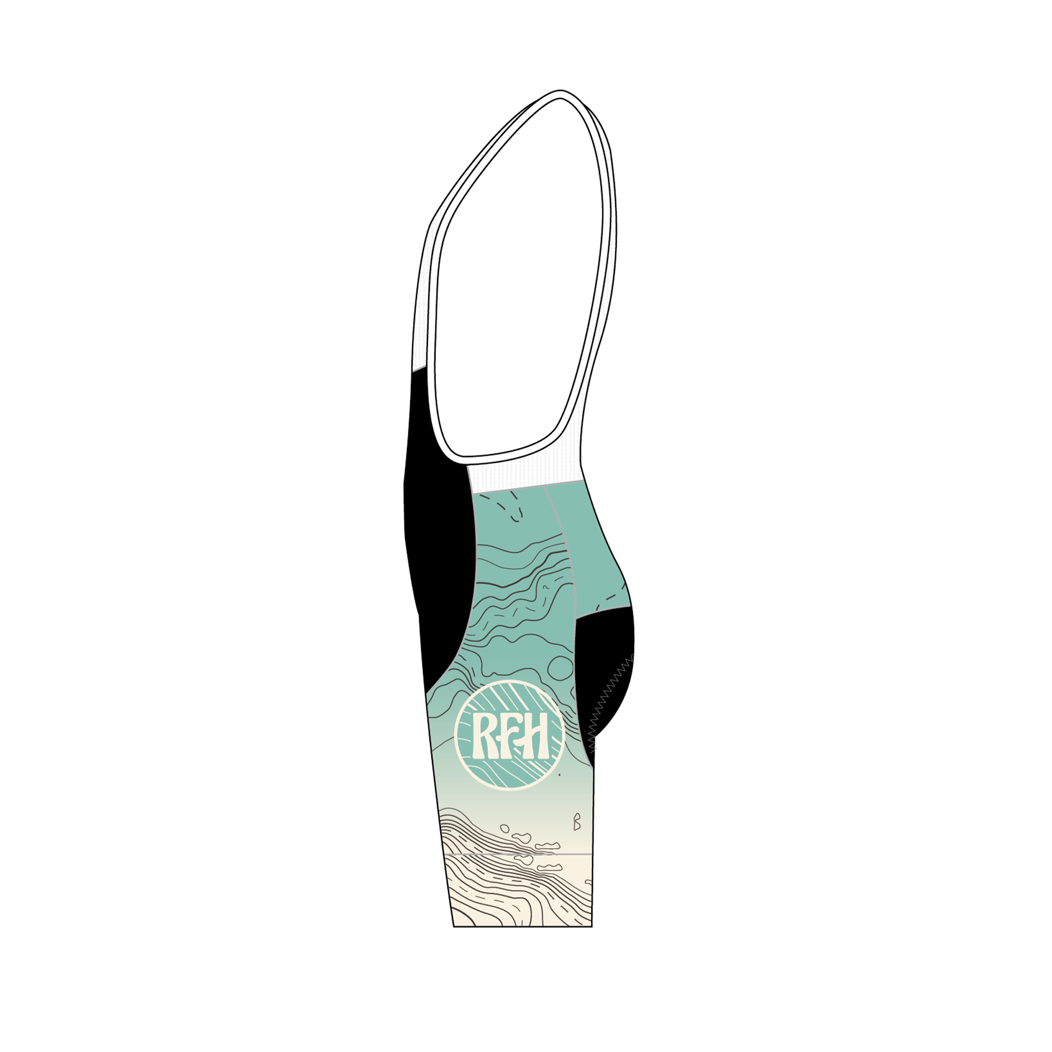 Ride for Hope - Bibs - Fade