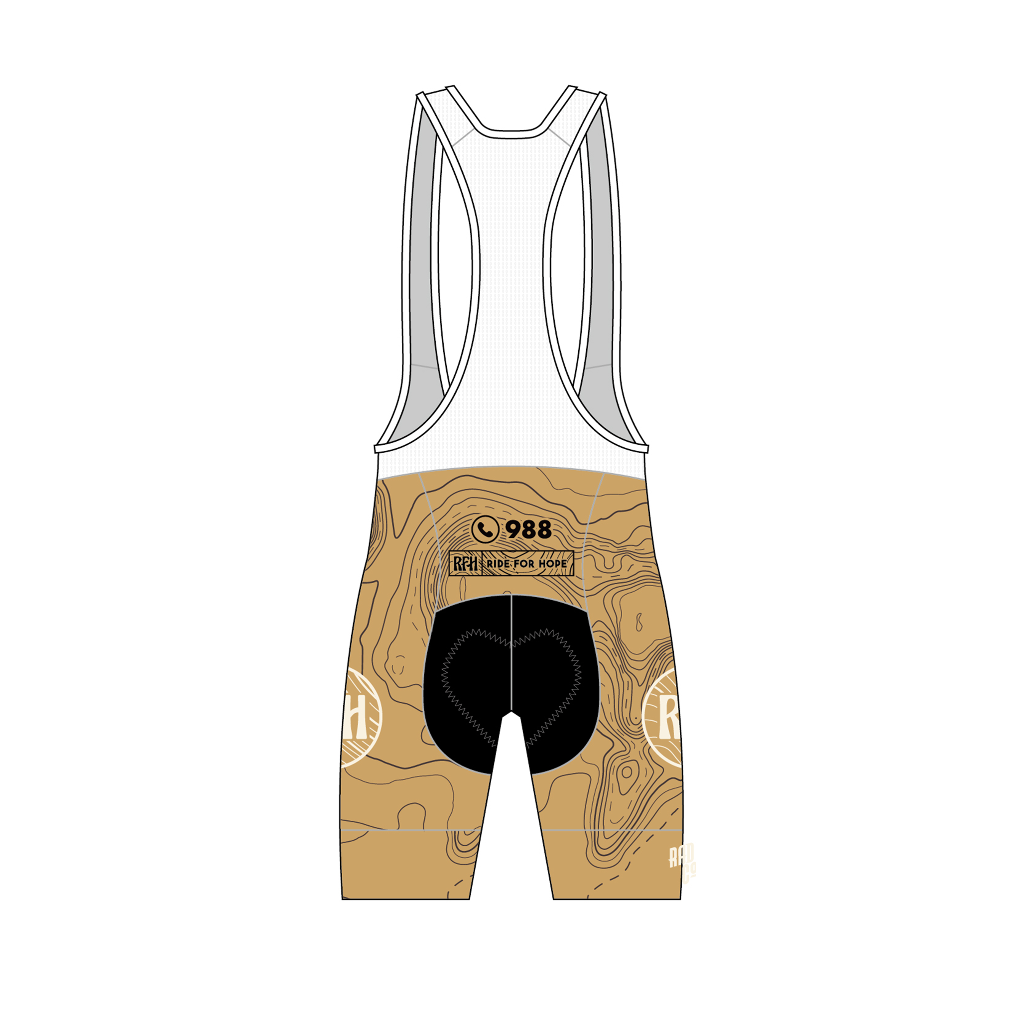 Ride for Hope - Bibs - Gravel